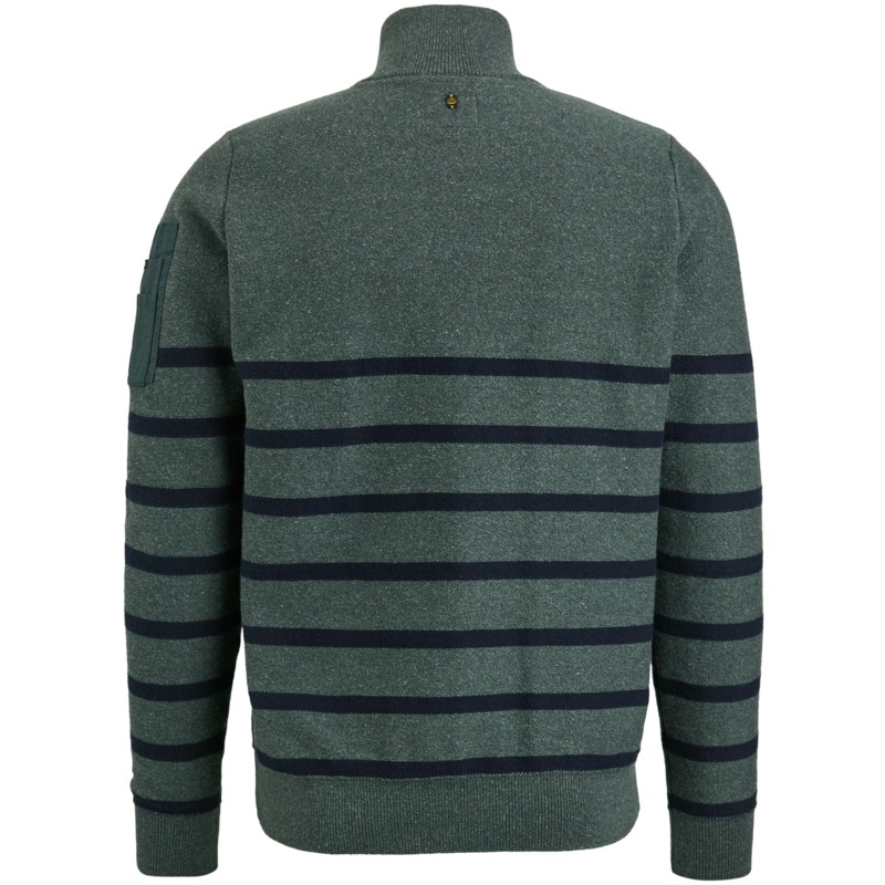 PME Legend  Half Zip Collar Cotton Rib