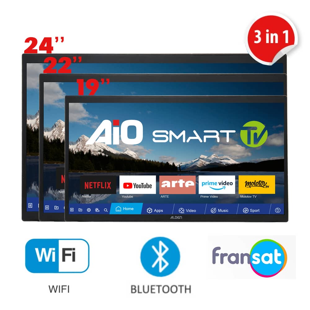 Antenne satellite automatique ALDEN Onelight EVO 60 HD Platinum