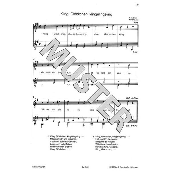 Ricordi Spielsachen Gitarre Weihnacht