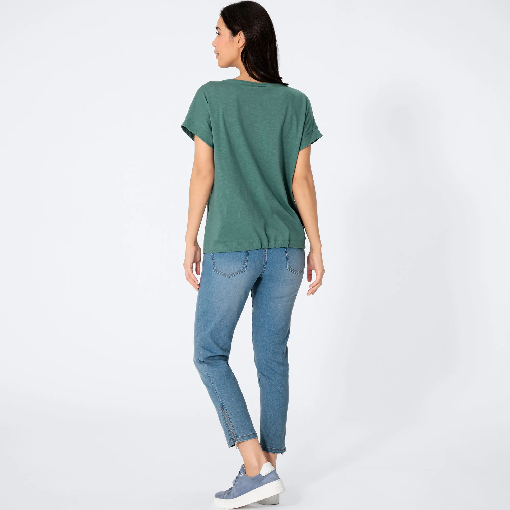 Damen-Jeans mit Reißverschluss am Beinende, NKD-COMO