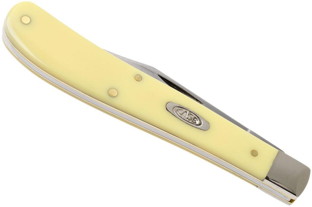 Case Slimline Trapper Yellow Synthetic, 00031, 31048 CV zakmes