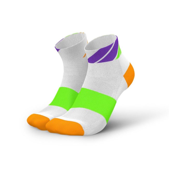 Incylence Unisex Strømper Running Ladders Short Socks Hvid