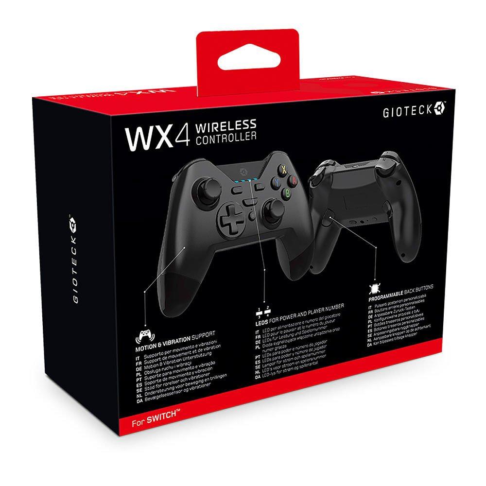 Gioteck GAME WX 4 Wireless Premium Switch Black Controller