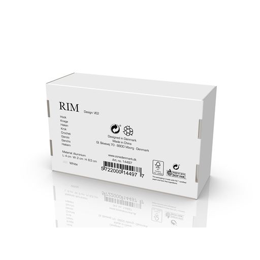 Zone Rim Krog, White