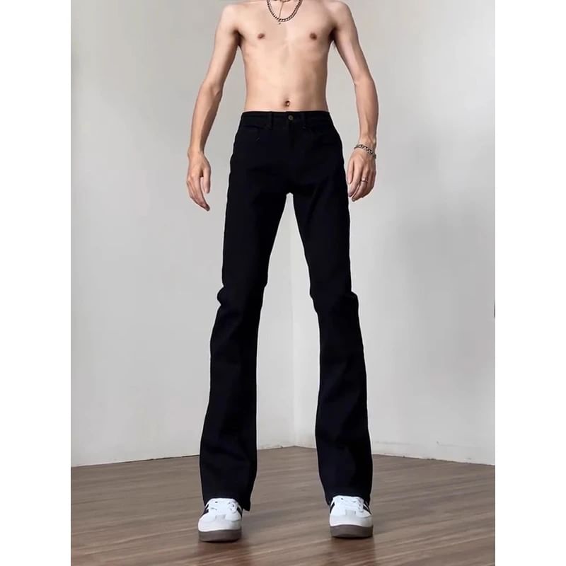 Kimeya - Hoge taille flared jeans