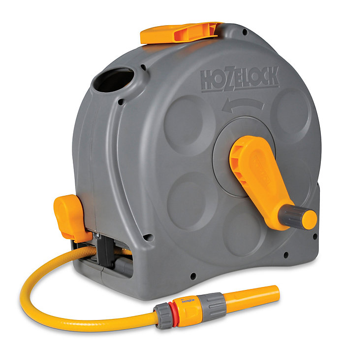 Dévidoir mural compact équipé Hozelock 25 m