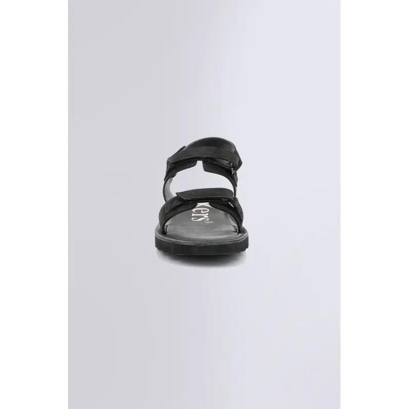 Kick neos Noir SANDALES Cuir Homme