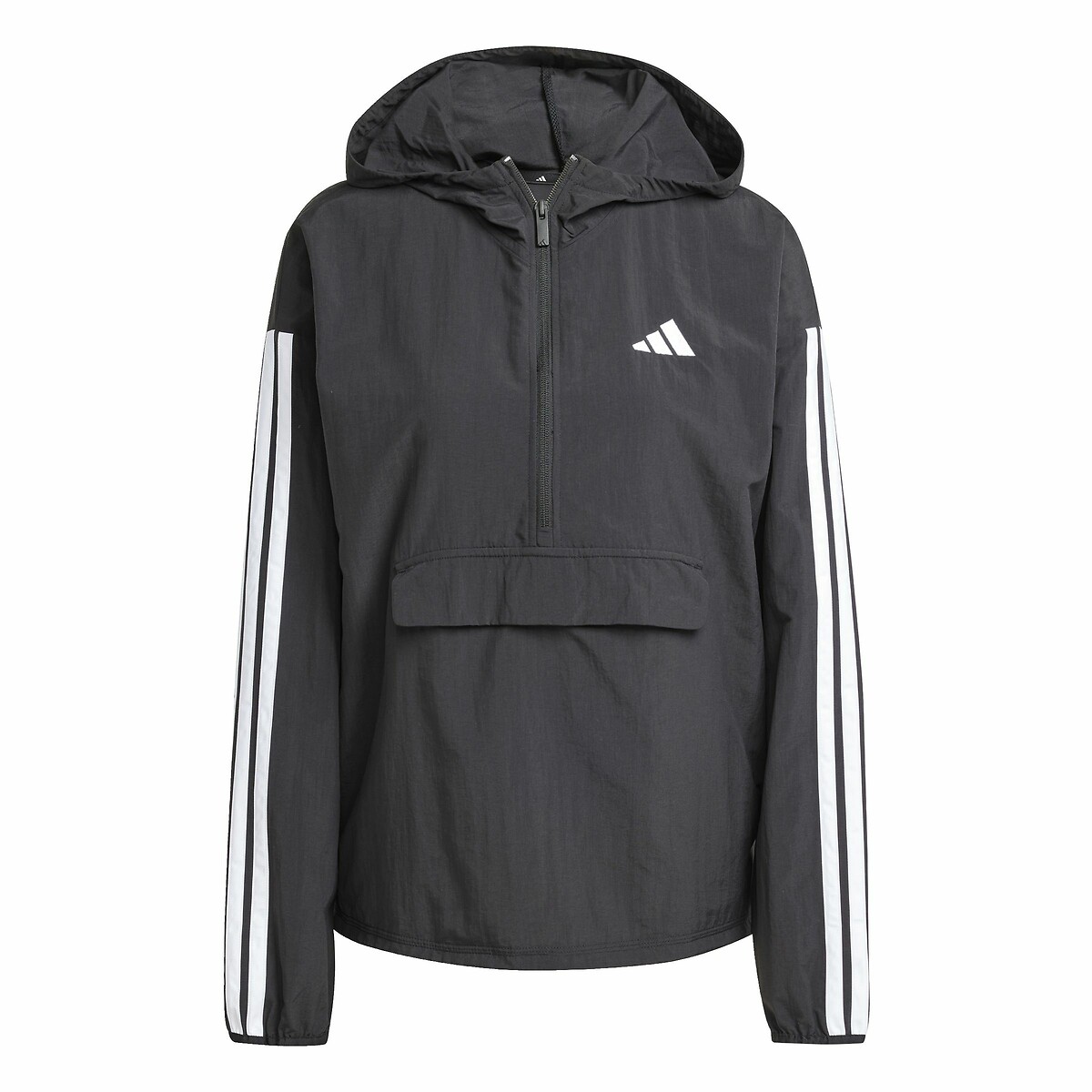 ADIDAS ROUPAS ESPORTIVAS<br>Jaqueta Corta-Vento Woven Essentials 3 Listras
