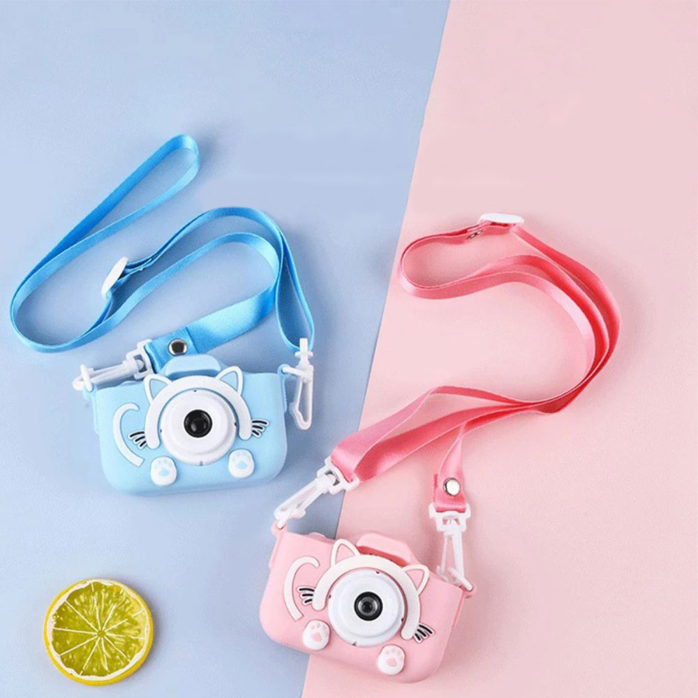 (3MP) Dual Kinder Kamera Fotoapparat in Cartoon Katzen Optik mit 2.0