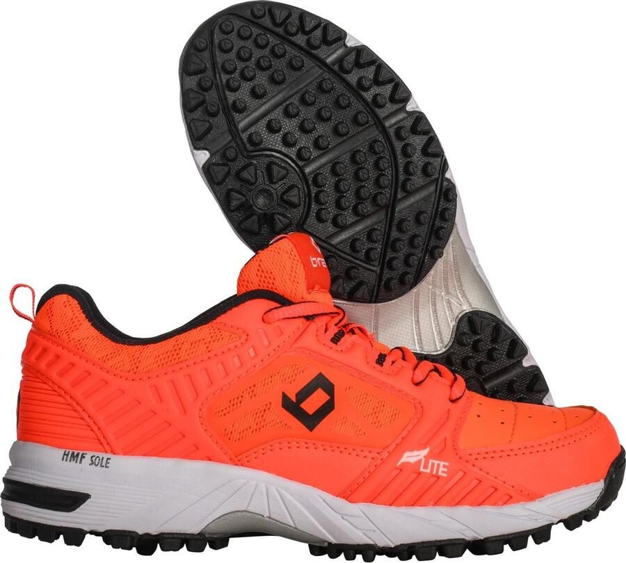 Brabo Tribute Unisex Hockeyschoenen Neon Orange