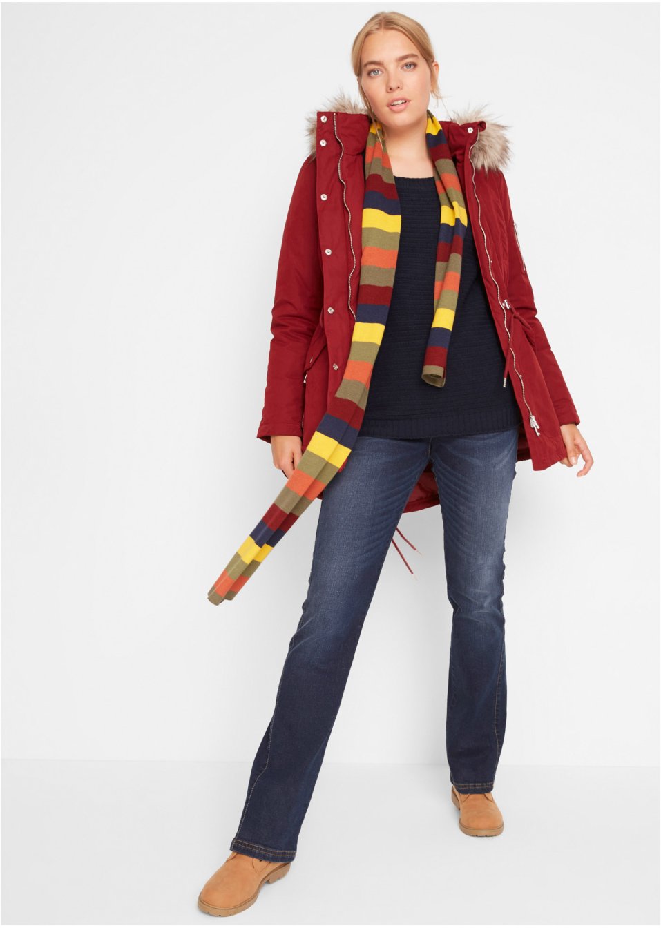 Parka chaude, doublée