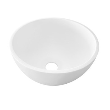 Best Design Arezzo fontein waskom 20cm wit glans