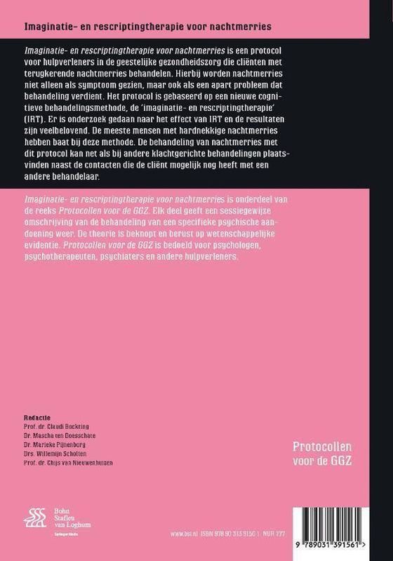 Imaginatie- en Rescriptingtherapie voor Nachtmerries - Kinderboeken