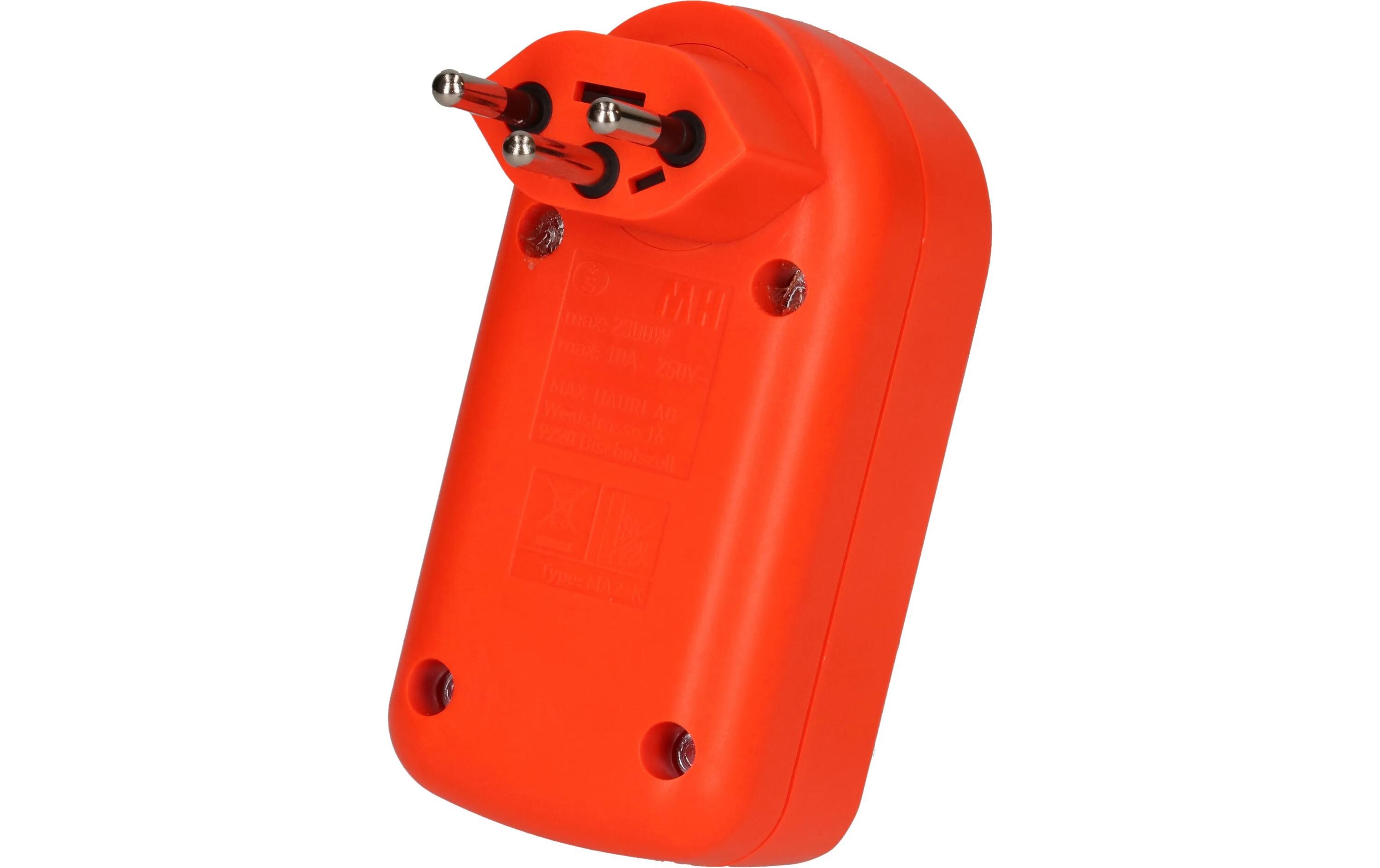 Abzweigstecker maxADAPTturn 2x Typ 13Mehrfachstecker