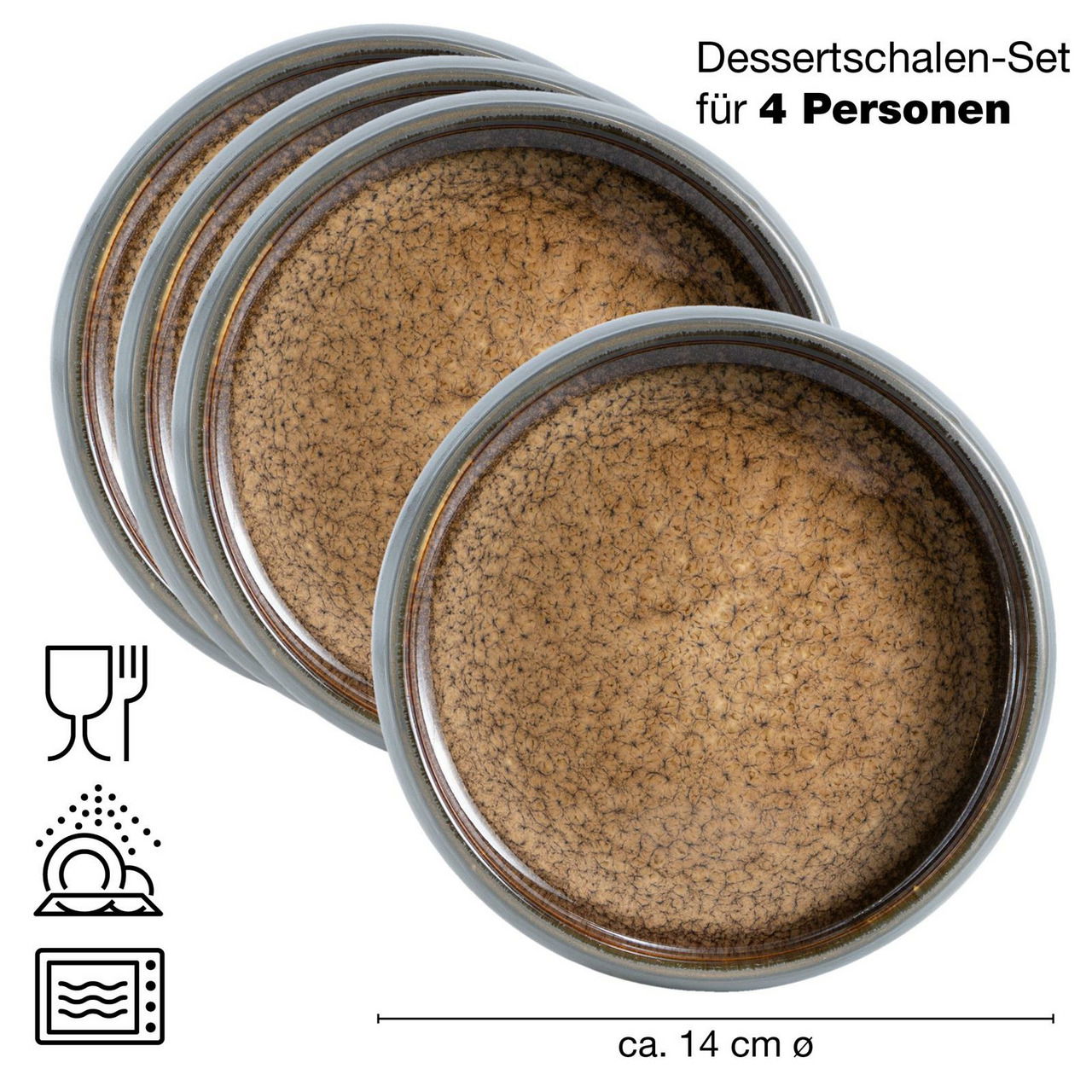 Moritz & Moritz Dessertschale 4-tlg. REACTIV