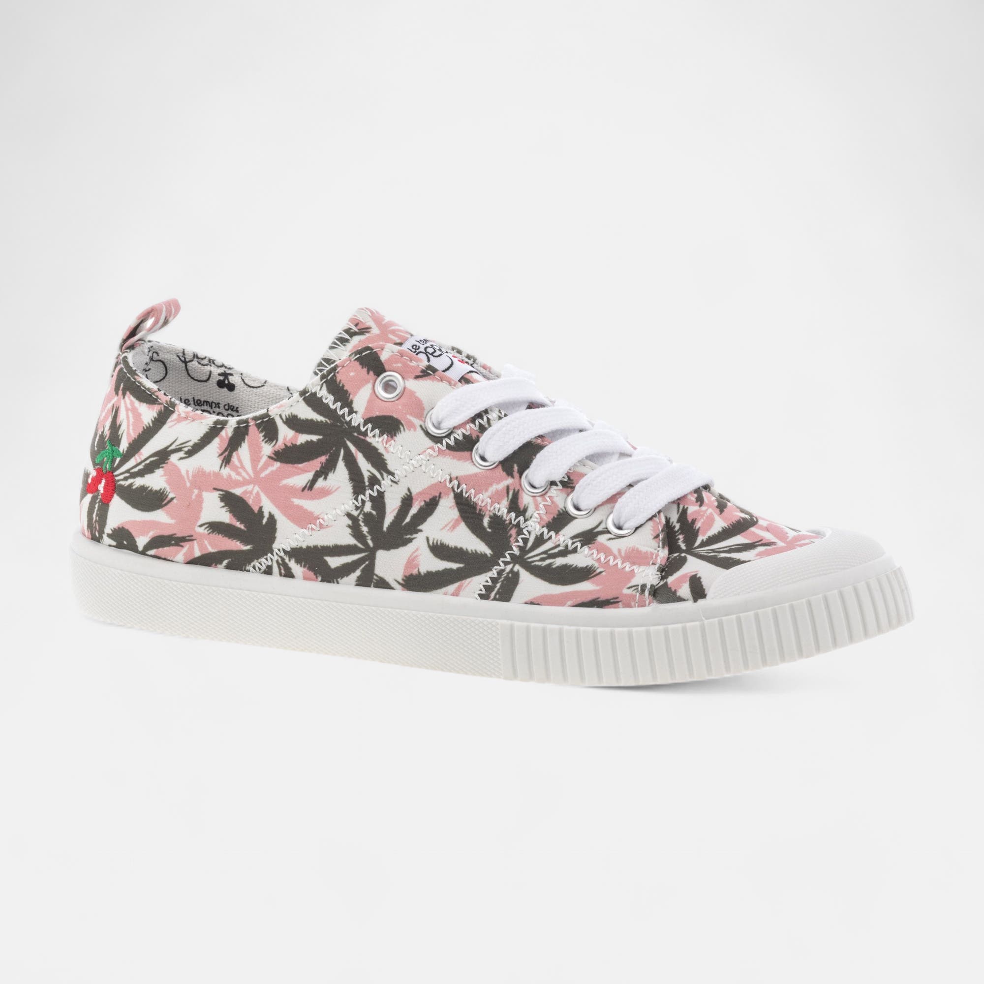 Baskets en toile Femme kaki