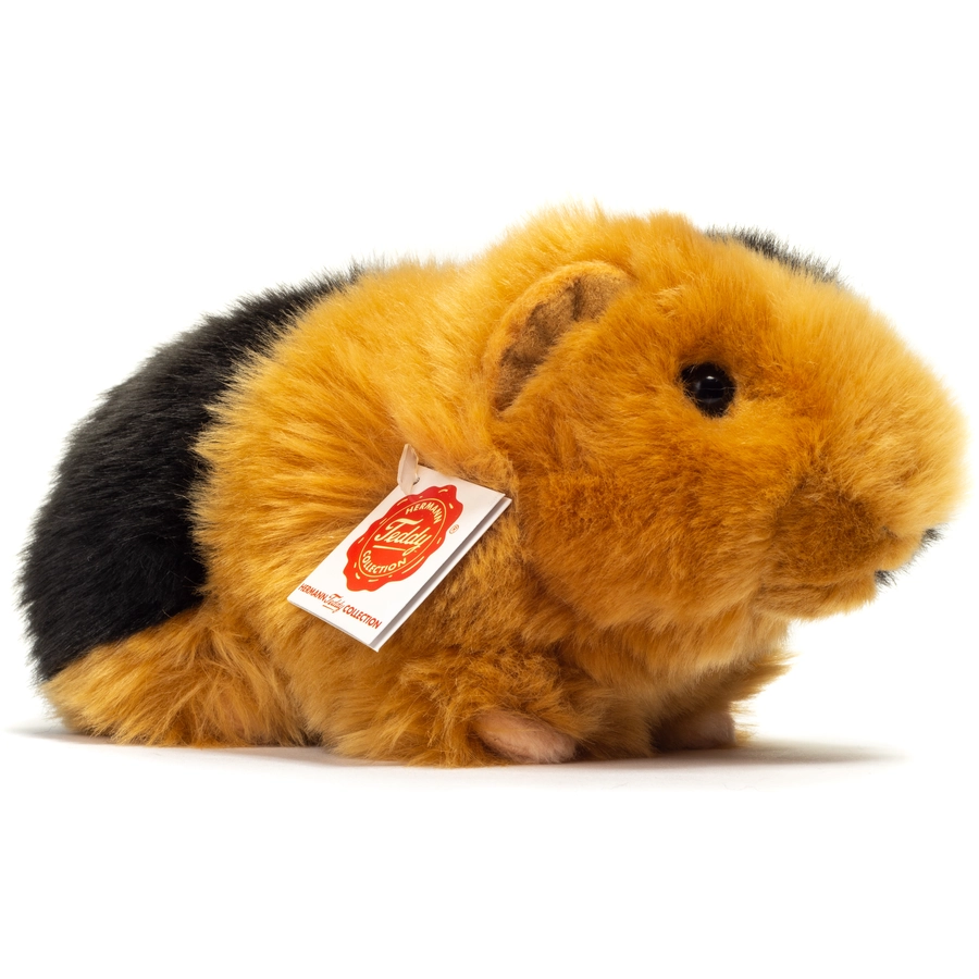 Teddy HERMANN® Meerschweinchen schwarzgold 20 cm