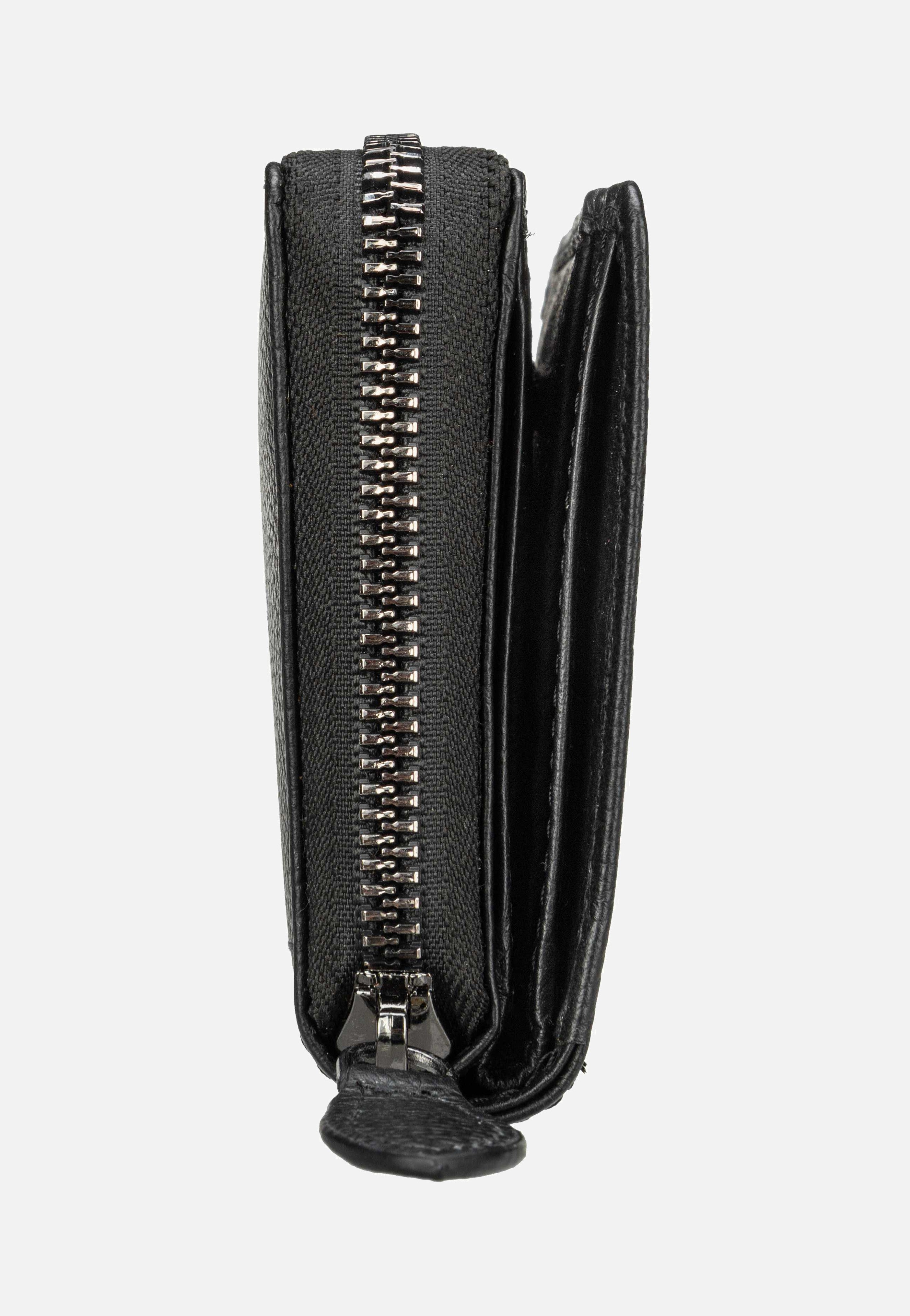 Bella Ladies Zip Schwarz - Portemonnaie