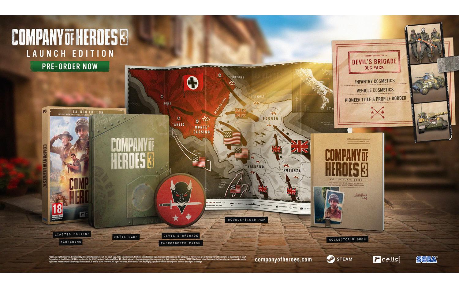 Company of Heroes 3 Launch EditionStrategiespiel für den PC
