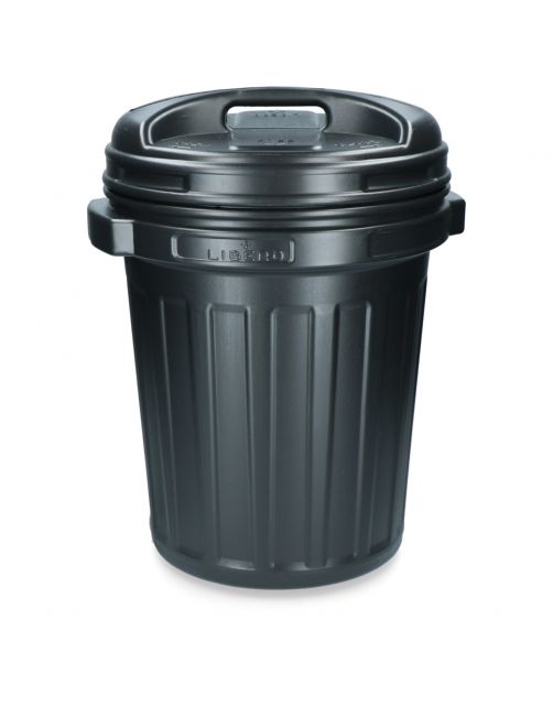Homestyle Voerton Met Draaisluiting - Voerbewaarton - Ø 43 cm 40 l Zwart