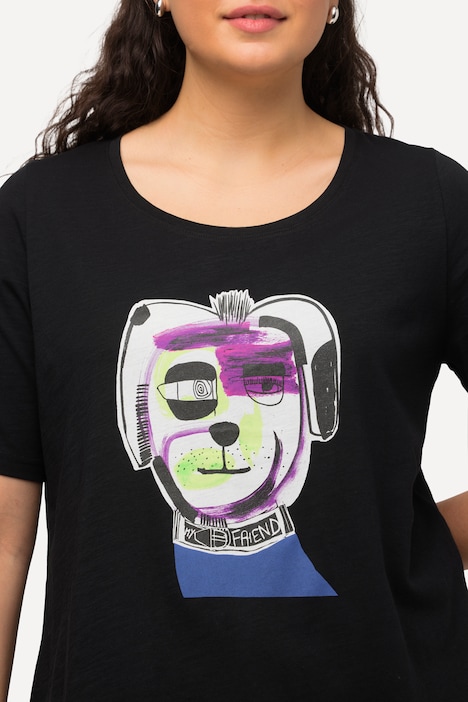 T-Shirt, Hund, Classic, Rundhals, Halbarm