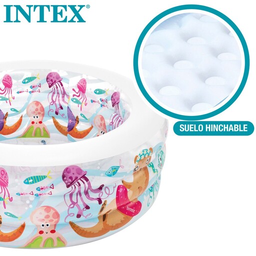 Piscina inflável Intex com aquário, 152x56cm - 360 litros