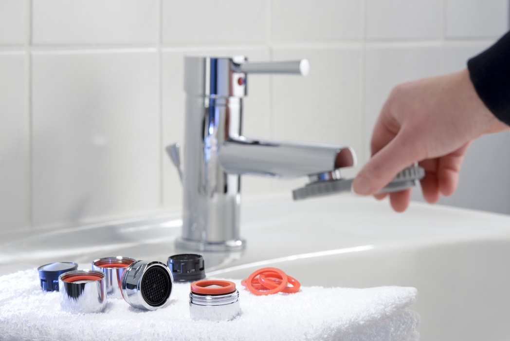 Schutte Moussy Waterbespaar-set voor mengkranen