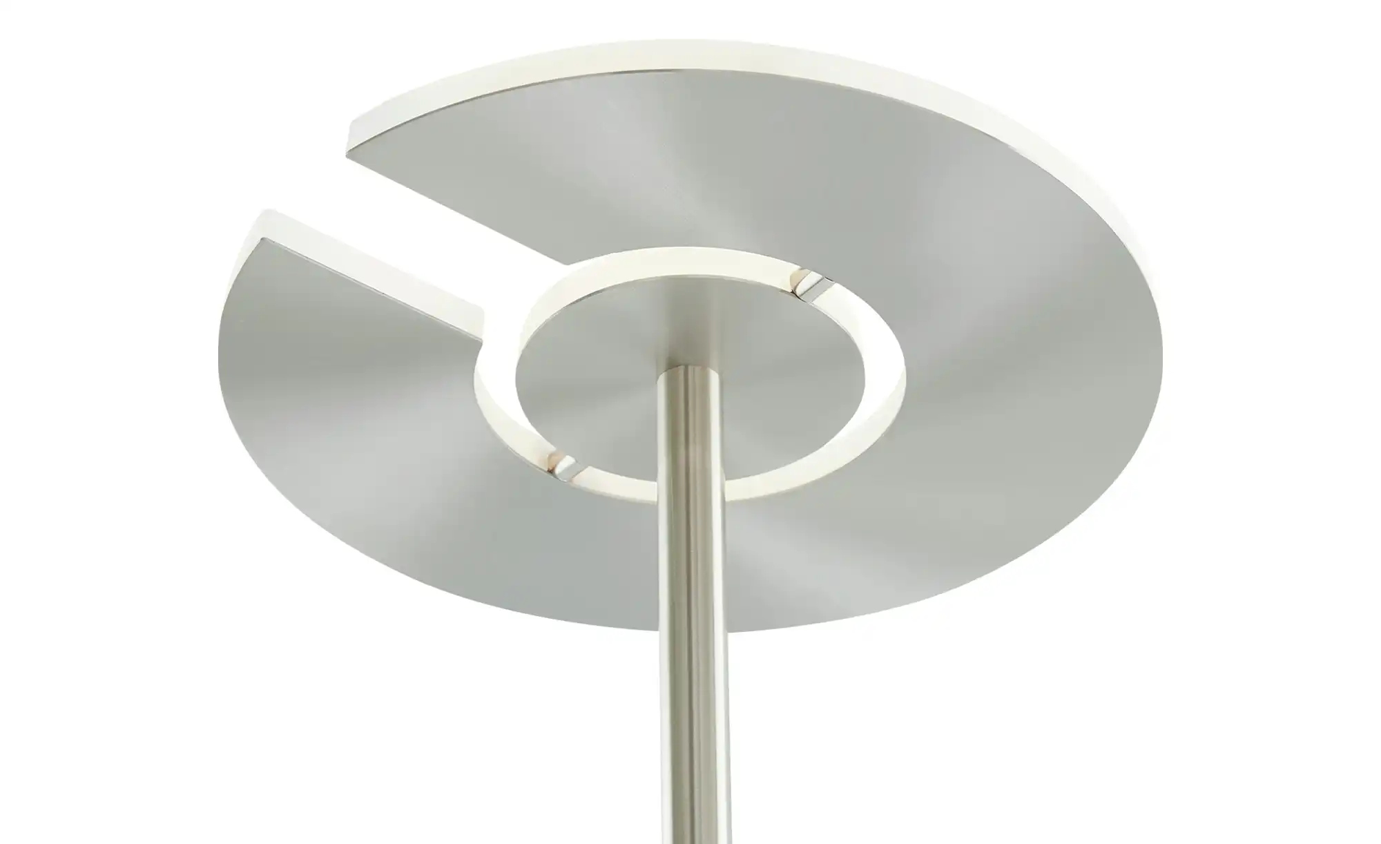 Fischer-Honsel LED-Deckenfluter 2-flammig, Nickel-matt