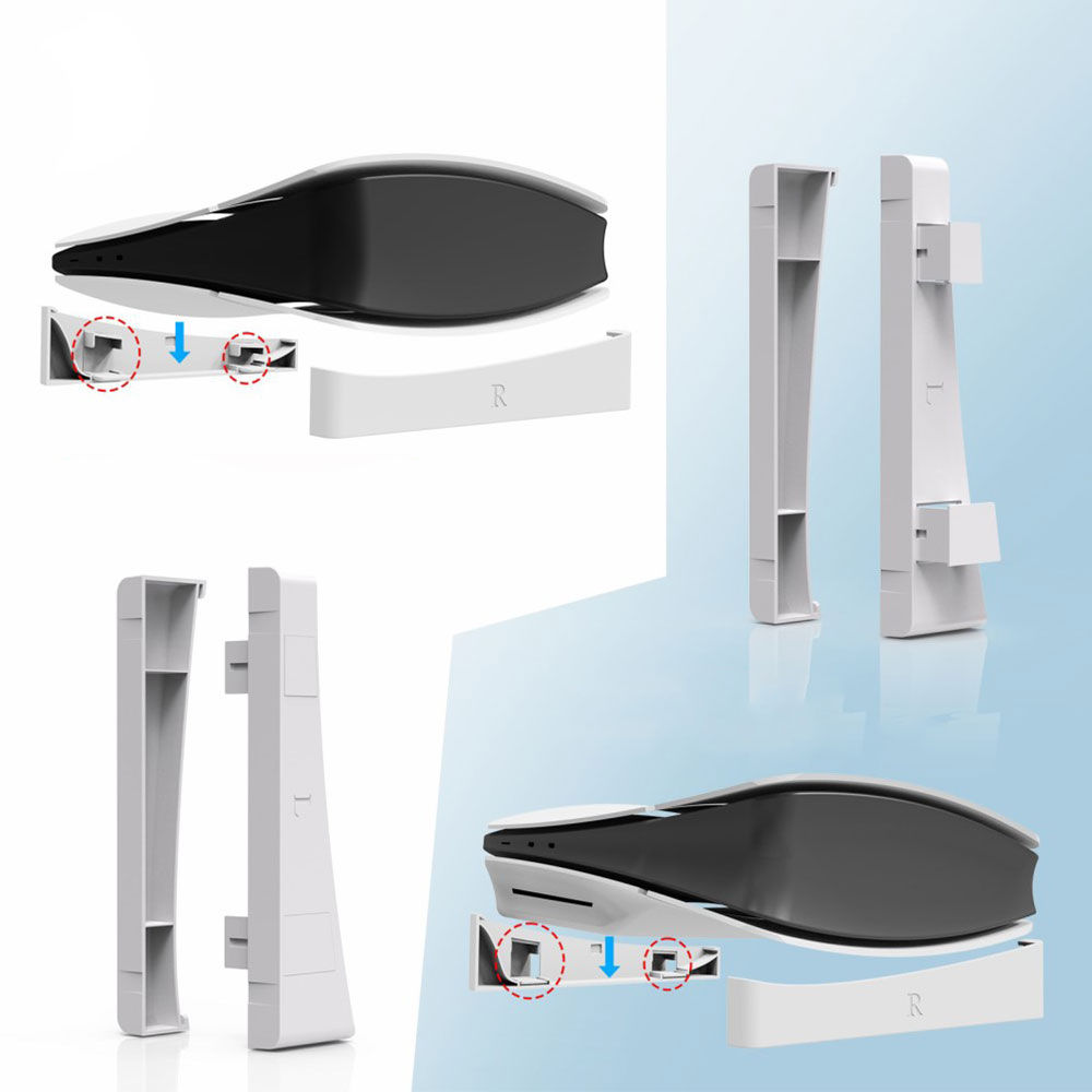 Sony PlayStation 5 PS5 Slim Halterung Stand Dock - Weiss
