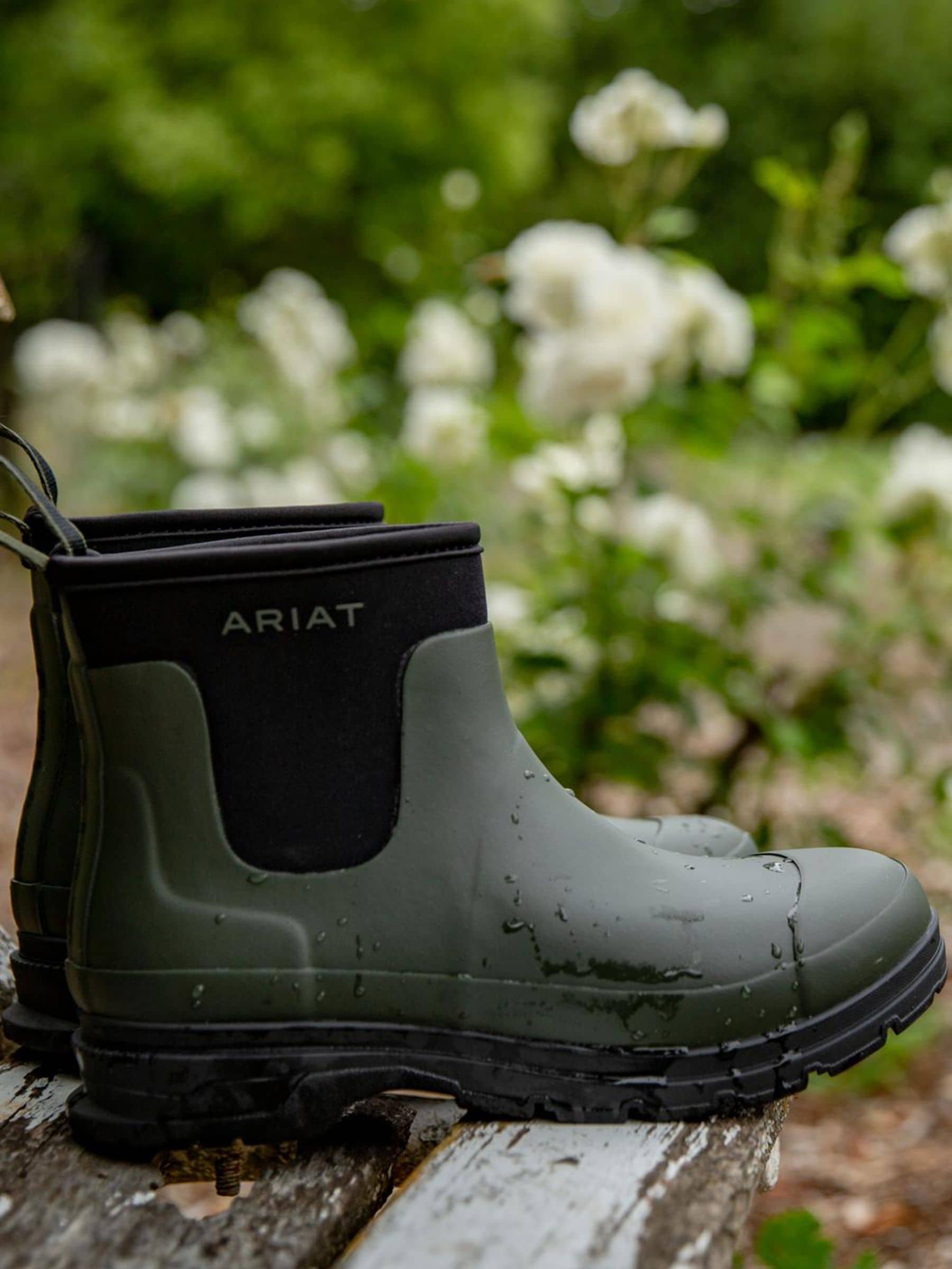 Groen - Ariat Kelmarsh korte regenlaarzen