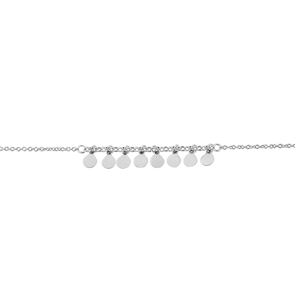 Bracelet Savahna Argent Blanc