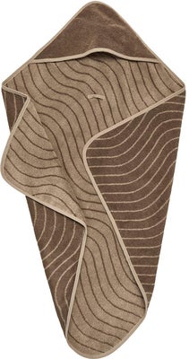 Leander Håndkle med Hette, Woodland Mocca