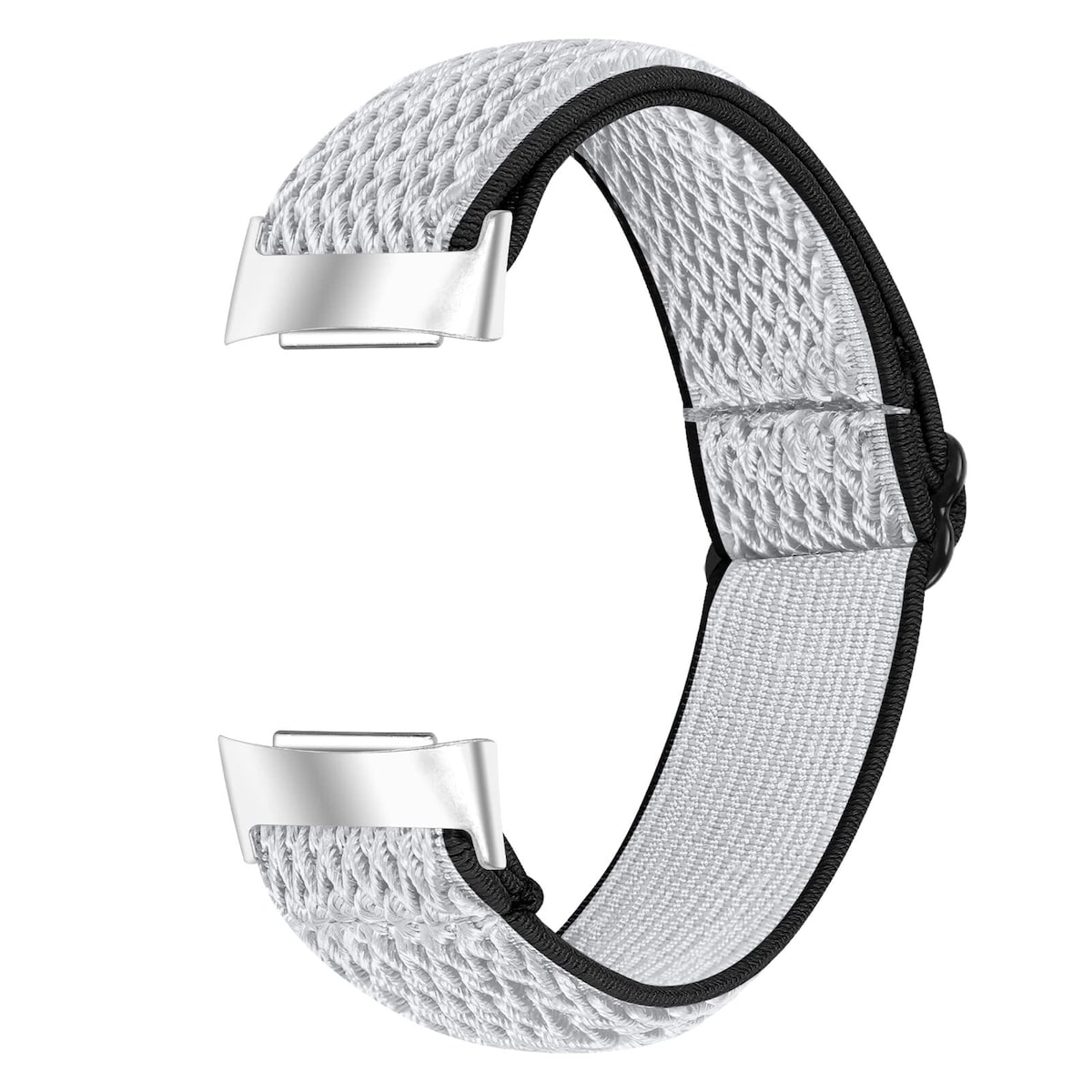 Fitbit Charge 5 armbånd Nylon Grå / Svart