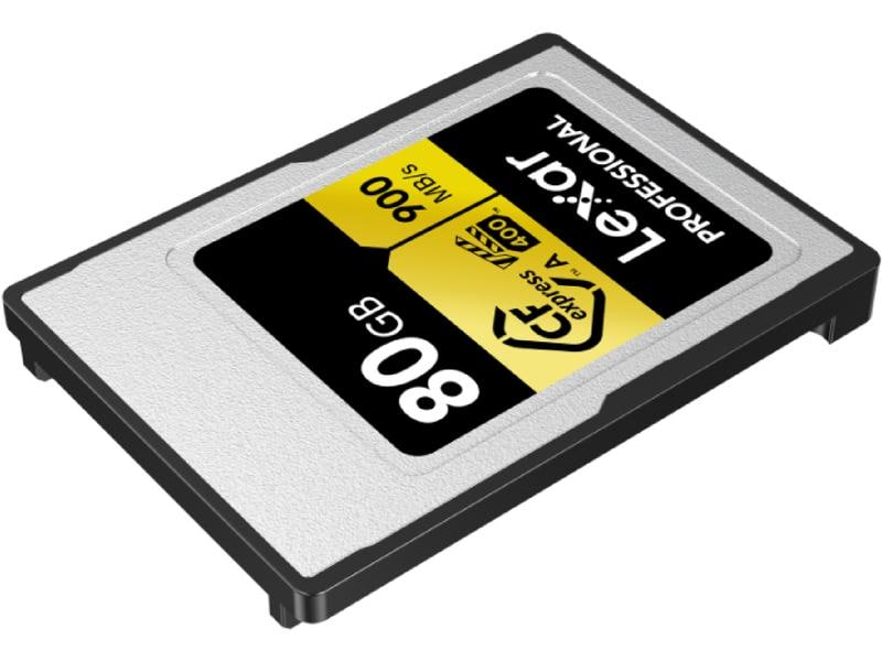 Lexar CF-Karte Professional Type A GOLD Series 80 GB CompactFlash-Speicherkarte