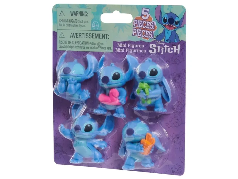 Disney Stitch Figures 5 Pack 5,5 cm