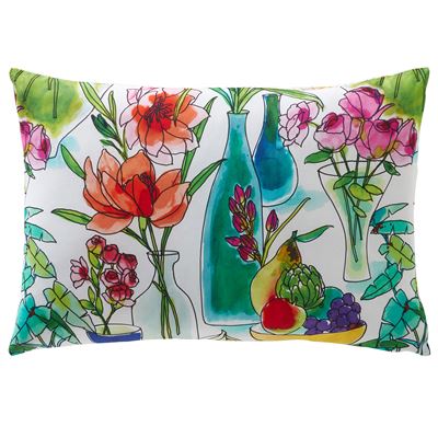 Linge de lit vases et fleurs - BECQUET CRÉATION