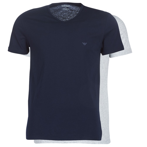 Emporio Armani - CC722-PACK DE 2 - Marine / Gris