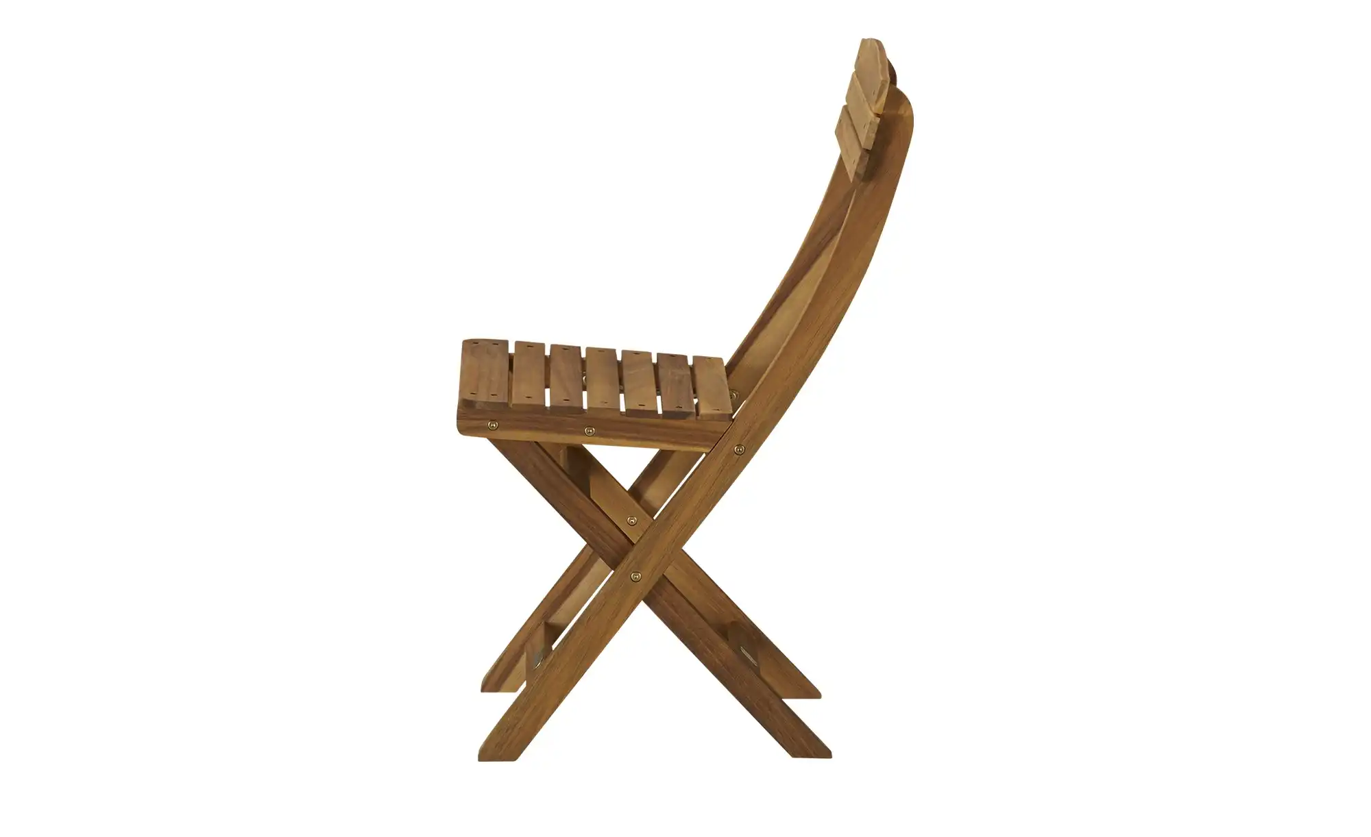 Balkonklappstuhl 2er-Set aus Akazienholz Java