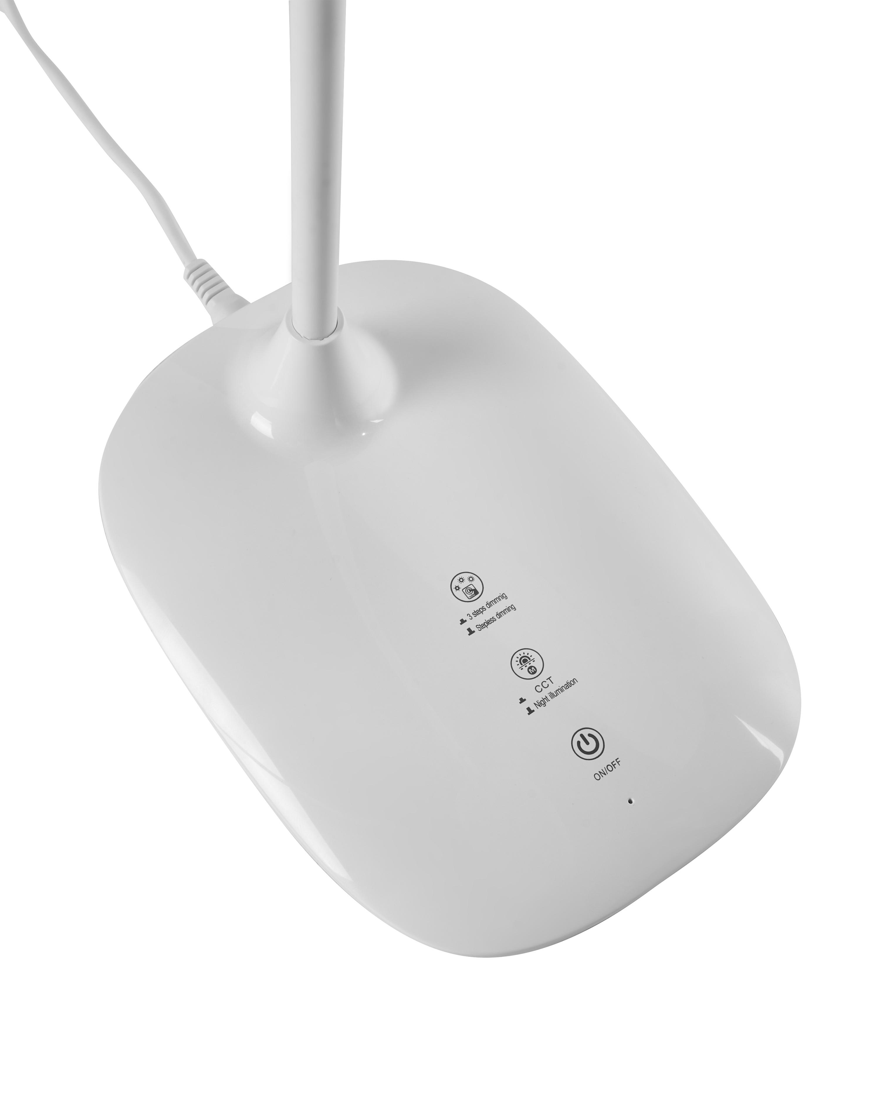 LED bureaulamp HYDRA met dimmer Wit