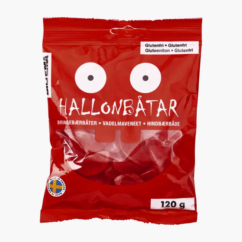 Bringebærbåter, 120 g