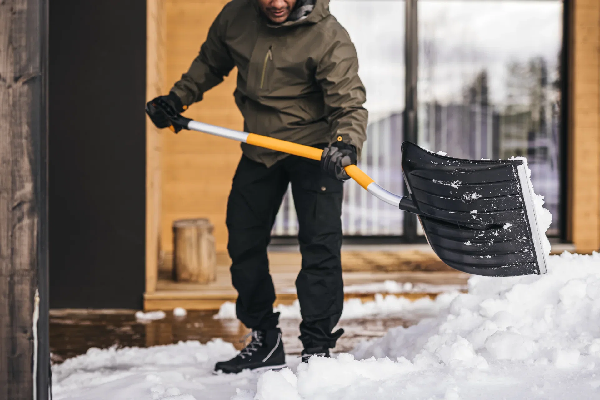 Fiskars Snømåke X-series™ ergo Lengde 152 cm