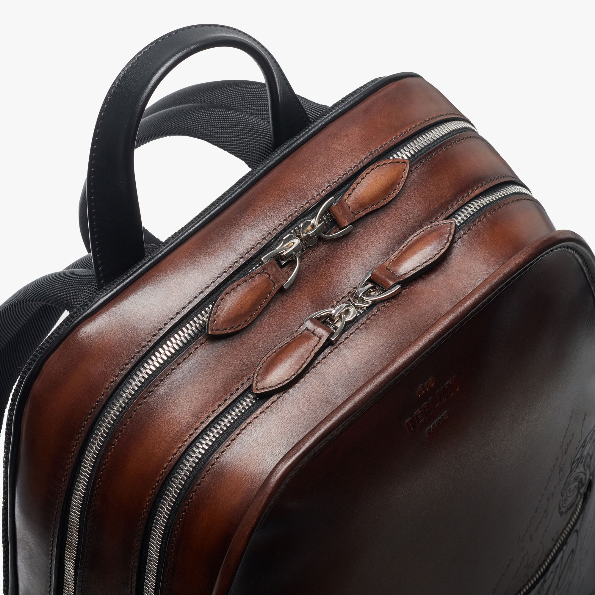 Sac A Dos Working Day En Cuir Scritto