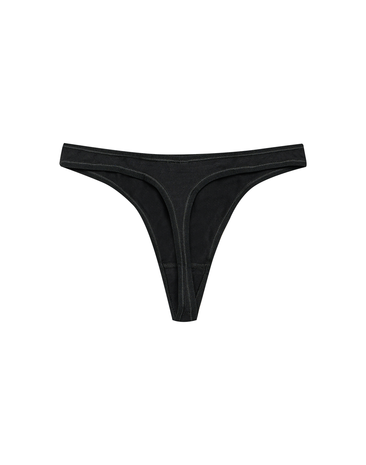 G-string met hoge taille van katoen voor dames