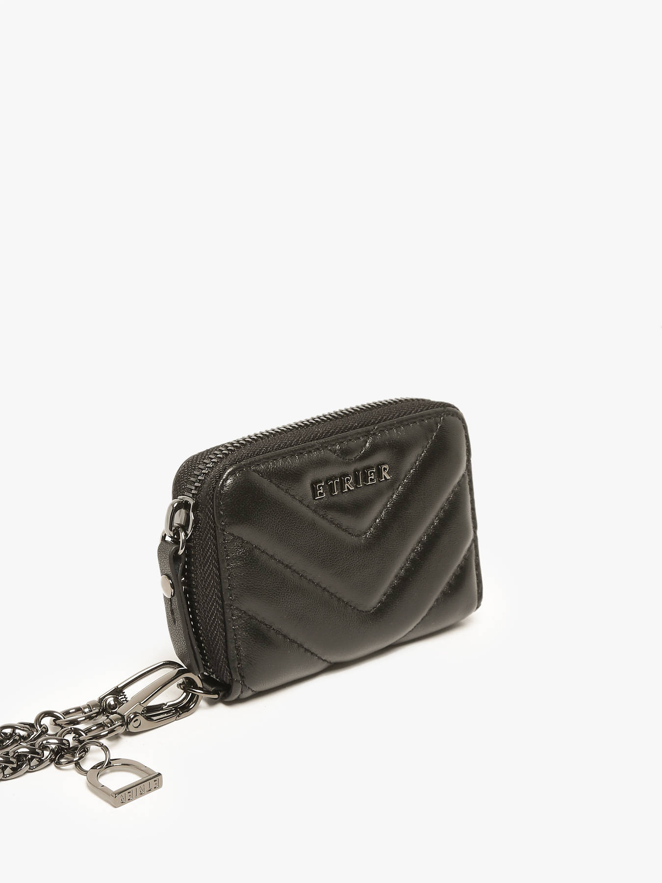 Porte-monnaie Rafale cuir ETRIER