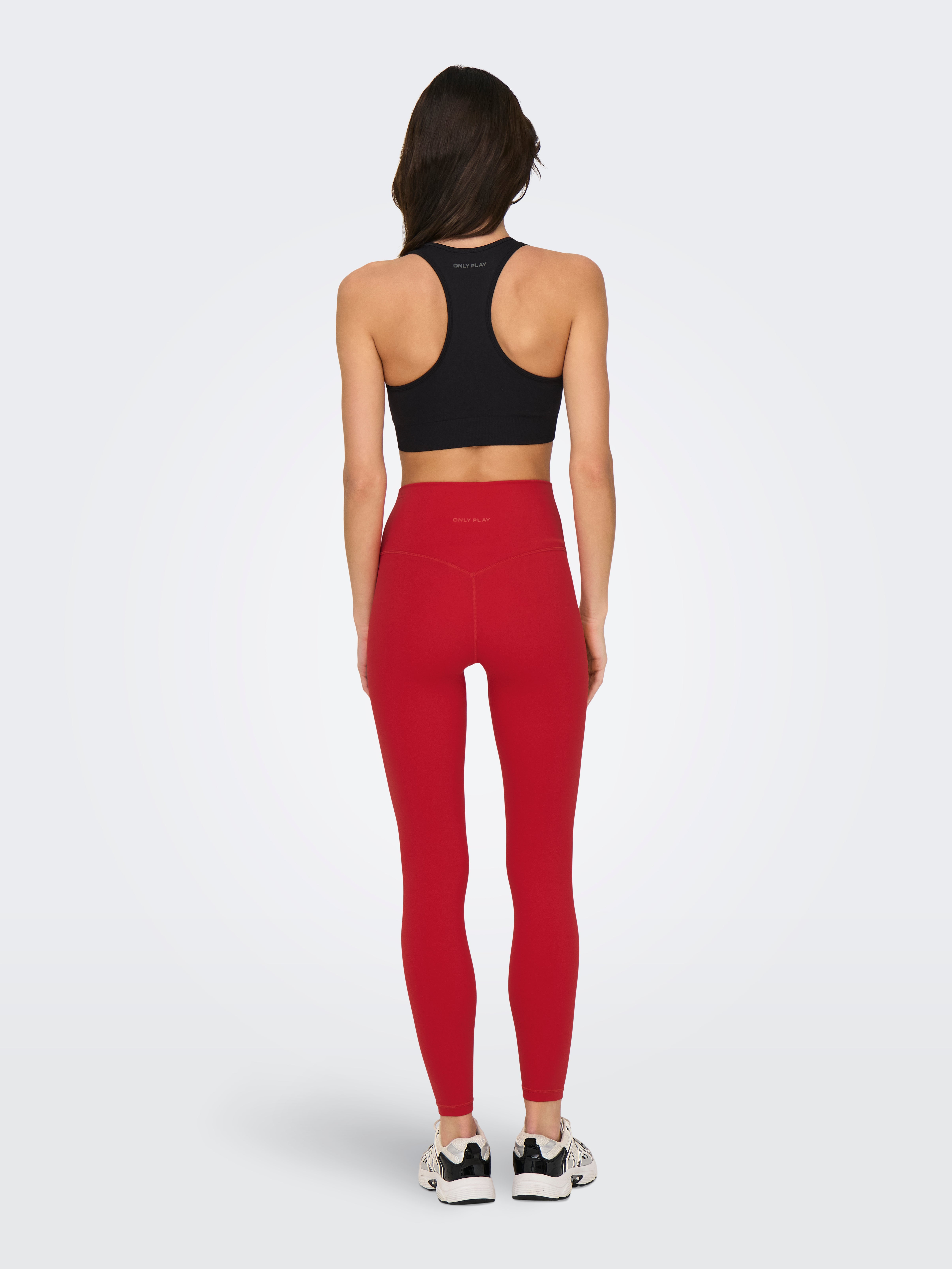 ONPJAM-3-SANA Super-High Waist Enger Schnitt Sportleggings Mars Red