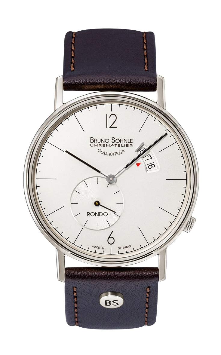 Bruno Söhnle Rondo Big Herrenuhr Silber 17-13053-261