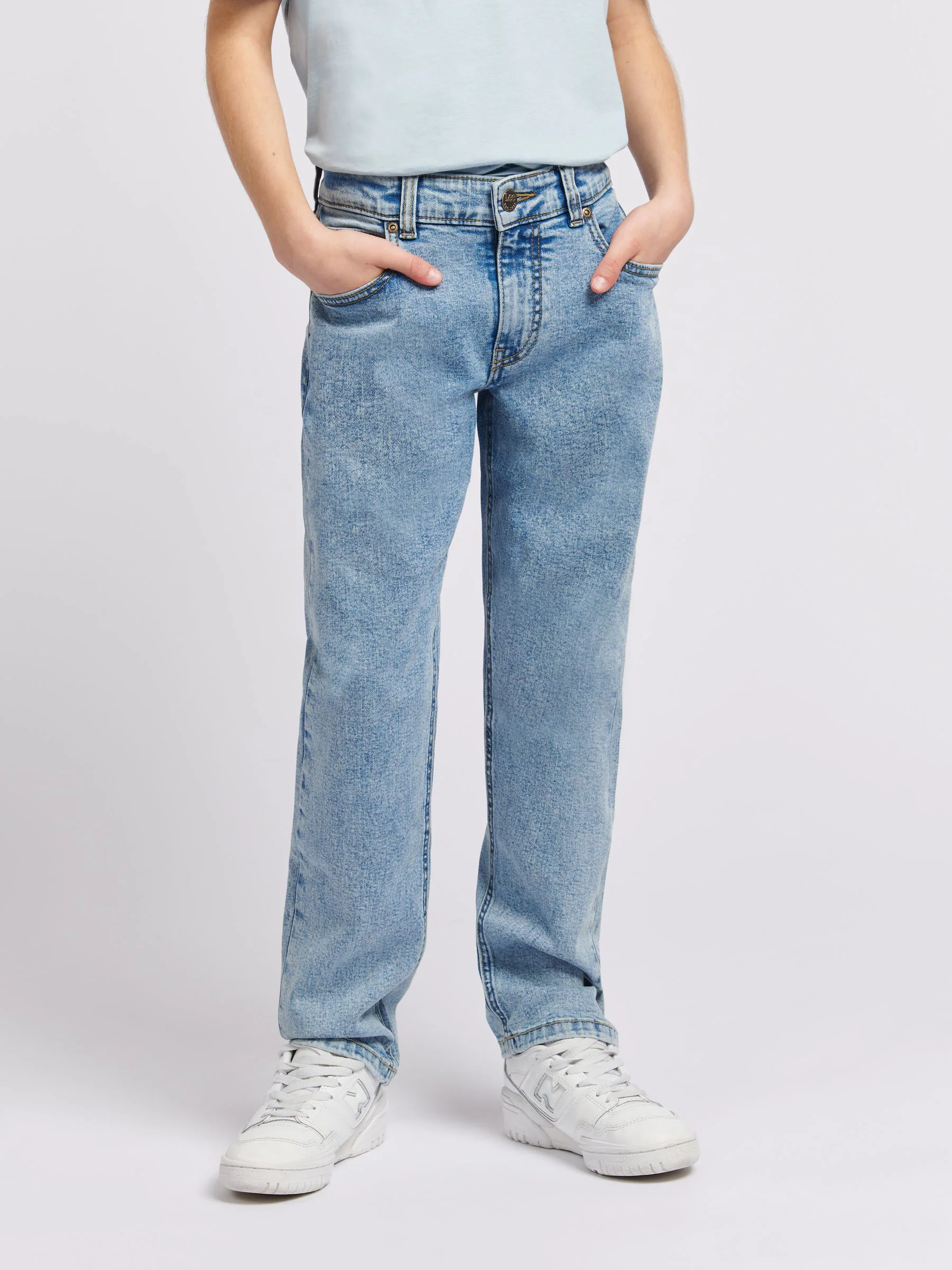 Blauw - Lee Relaxed Fit West Jeans