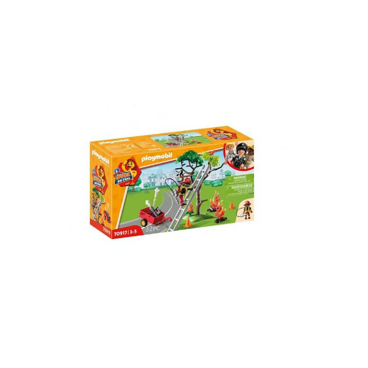 Playmobil® PLaymobil 70917 Duck pompier et chat