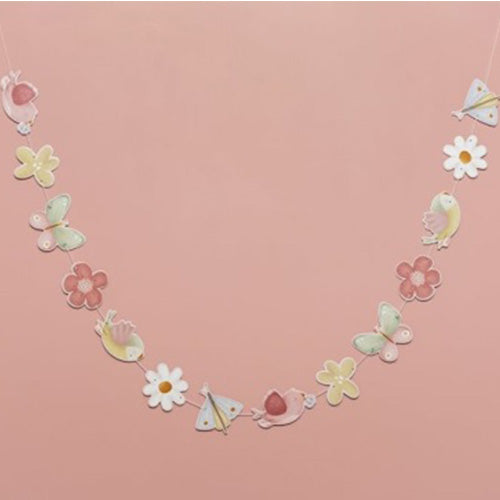 Little dutch slinger flowers and butterflies
