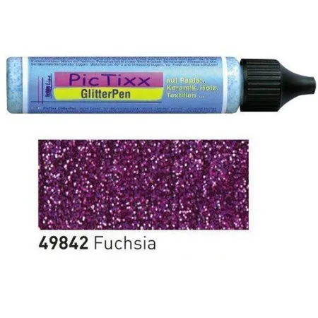 KREUL PicTixx GlitterPen Fuchsia 29 ml